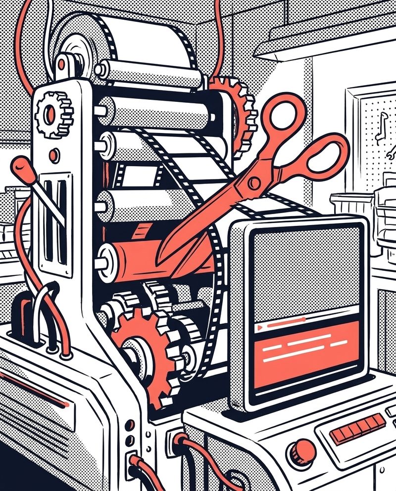 Illustration: Auto-Cutting (Beta)